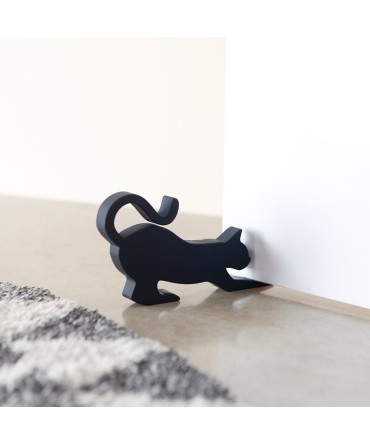 Chat cale porte - Feline door stopper
