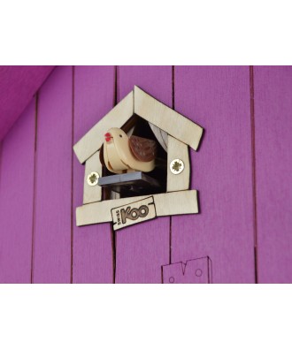 Swiss Koo ChooChoo violet swiss made