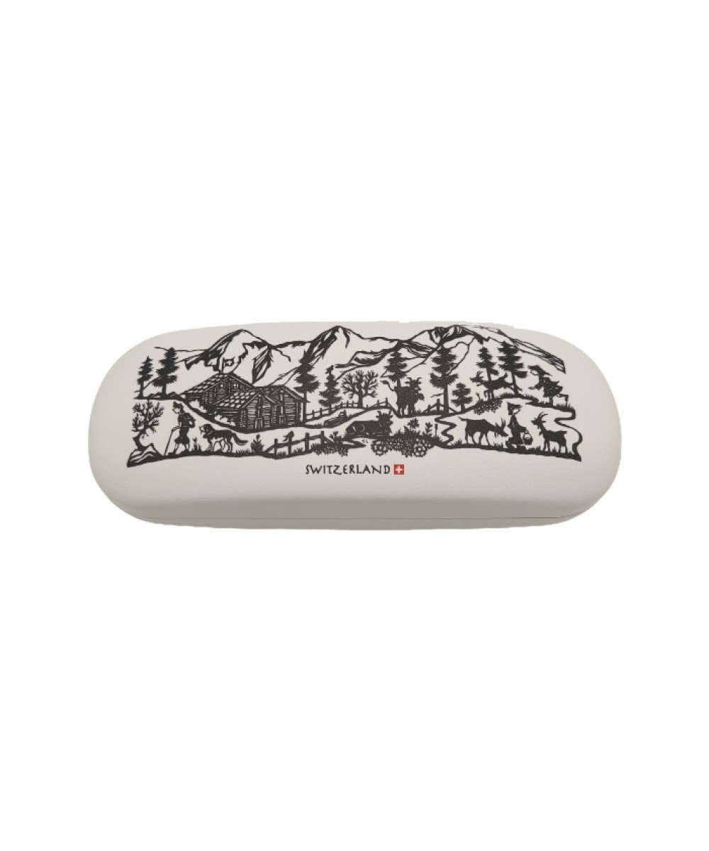 Etui à lunettes découpage