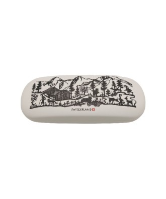 Etui à lunettes découpage