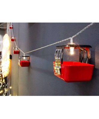 Guirlande télécabine à LED