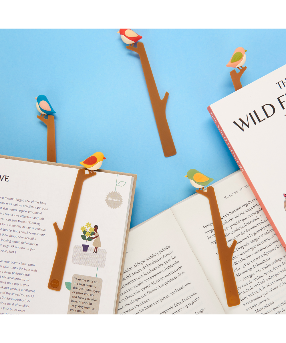 Marque-page oiseau - Bookmark bird