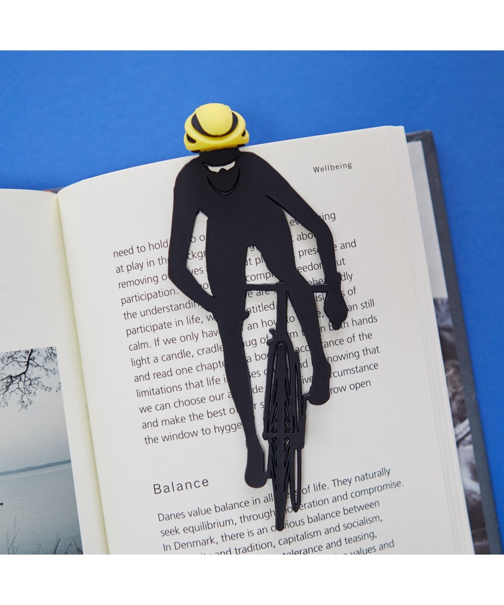 Marque-page chat cycliste - Bookmark cyclist