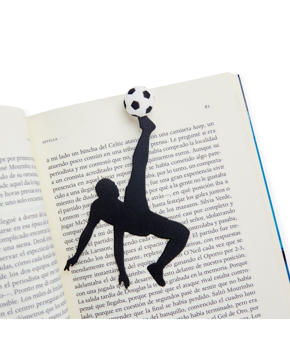 Marque-page foot - Bookmark kick boy