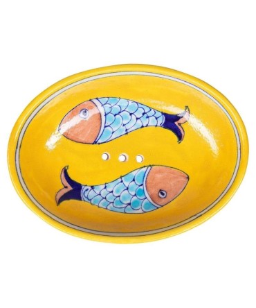 Porte savon motif poissons