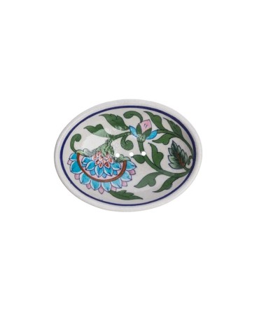 Porte savon motif blue pottery