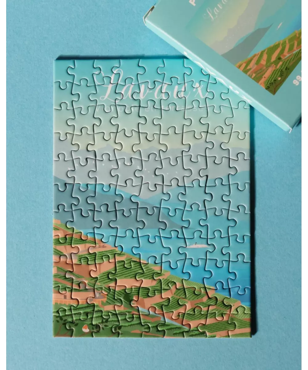 Puzzle Lavaux 10x14 cm