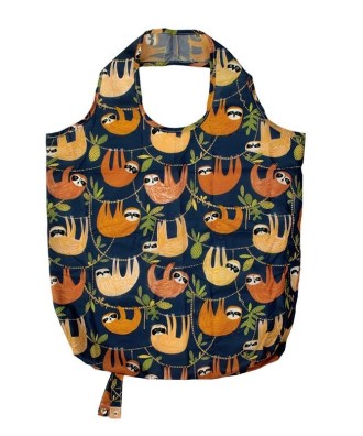 Sac à course pliable motif paresseux