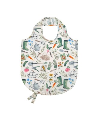 Sac à course pliable motif plantes et jardinage