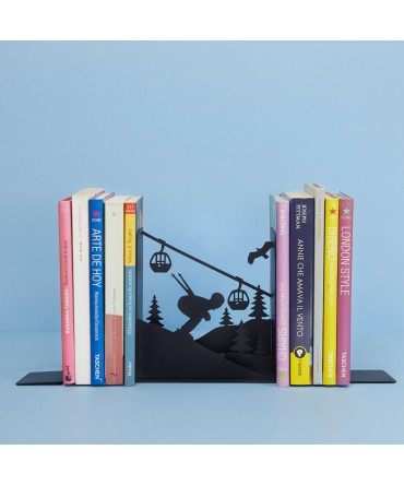 Serre-livres ski run