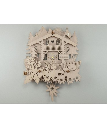 Swiss Koo KooClock bois naturel swiss made