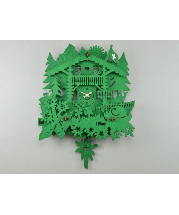 Swiss Koo KooClock vert foncé swiss made