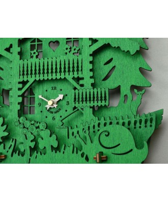 Swiss Koo KooClock vert foncé swiss made