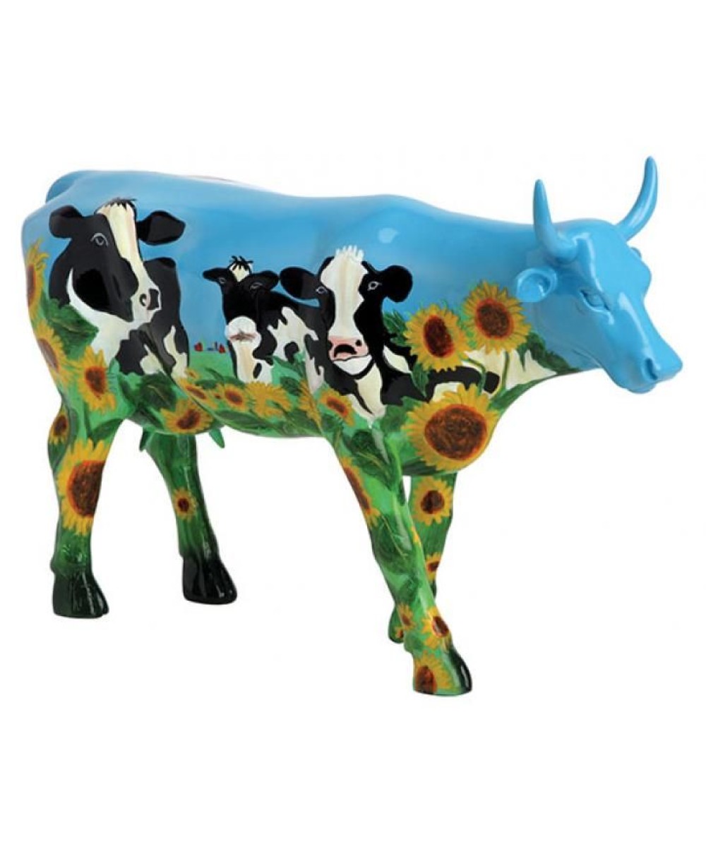 Vache Cow Parade Cow Barn by Mary Beth Whalen modèle large en résine