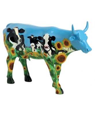 Vache Cow Parade Cow Barn by Mary Beth Whalen modèle large en résine