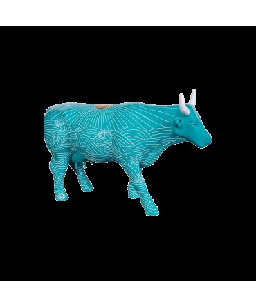 Vache Cow Parade Sun Chaser modèle large en résine