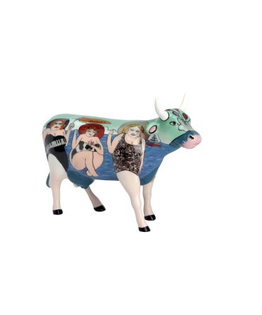 Vache Cow Parade Funseeker by Janice Joplin modèle medium en céramique