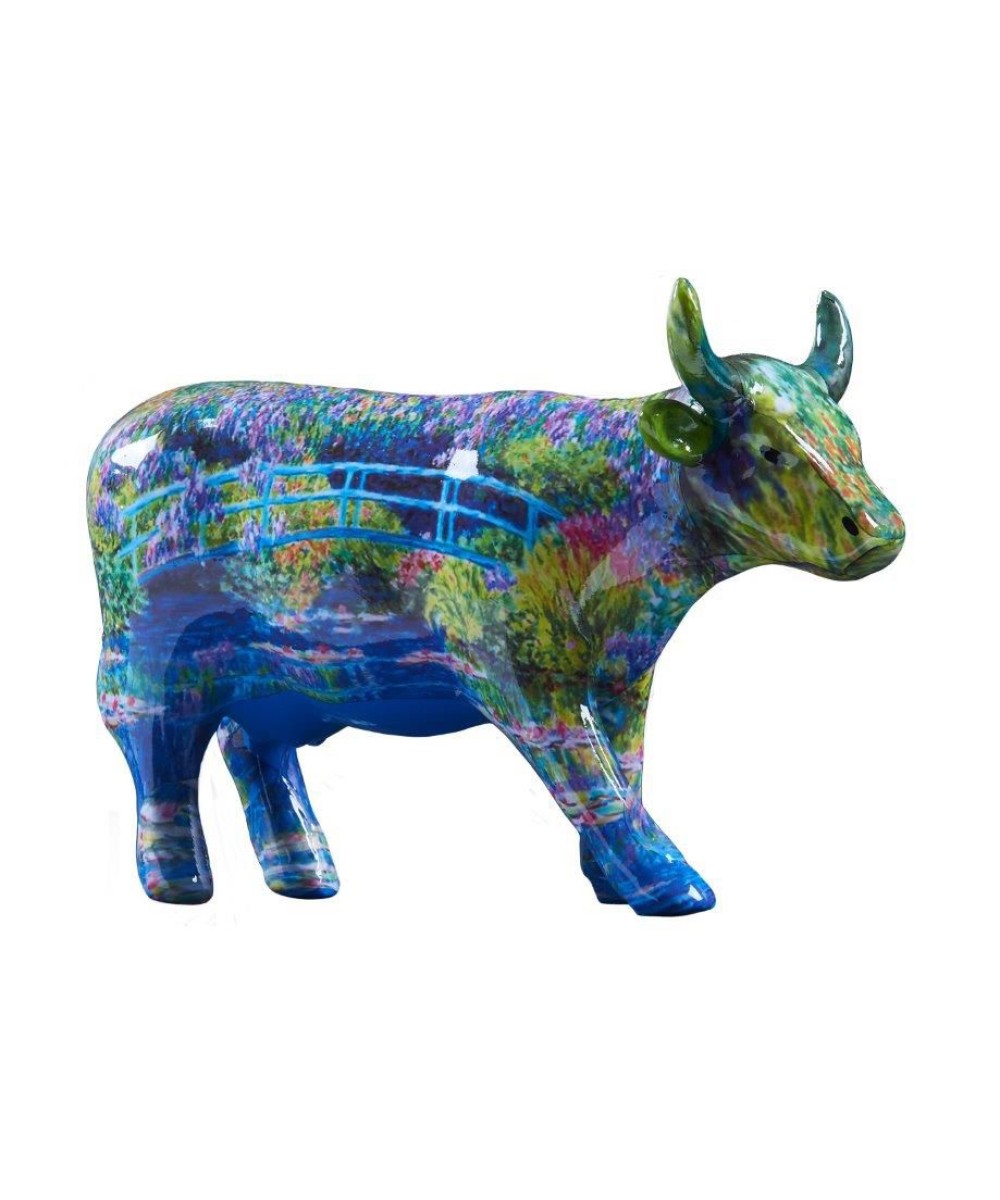 Vache Cow Parade Giverny modèle medium en céramique
