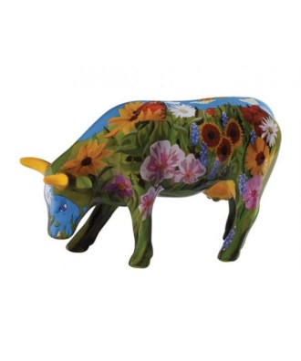 Vache Cow Parade La Dolce Vida modèle medium en céramique