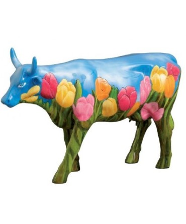 Vache Cow Parade Netherlands by Yvona Marikova modèle large en résine