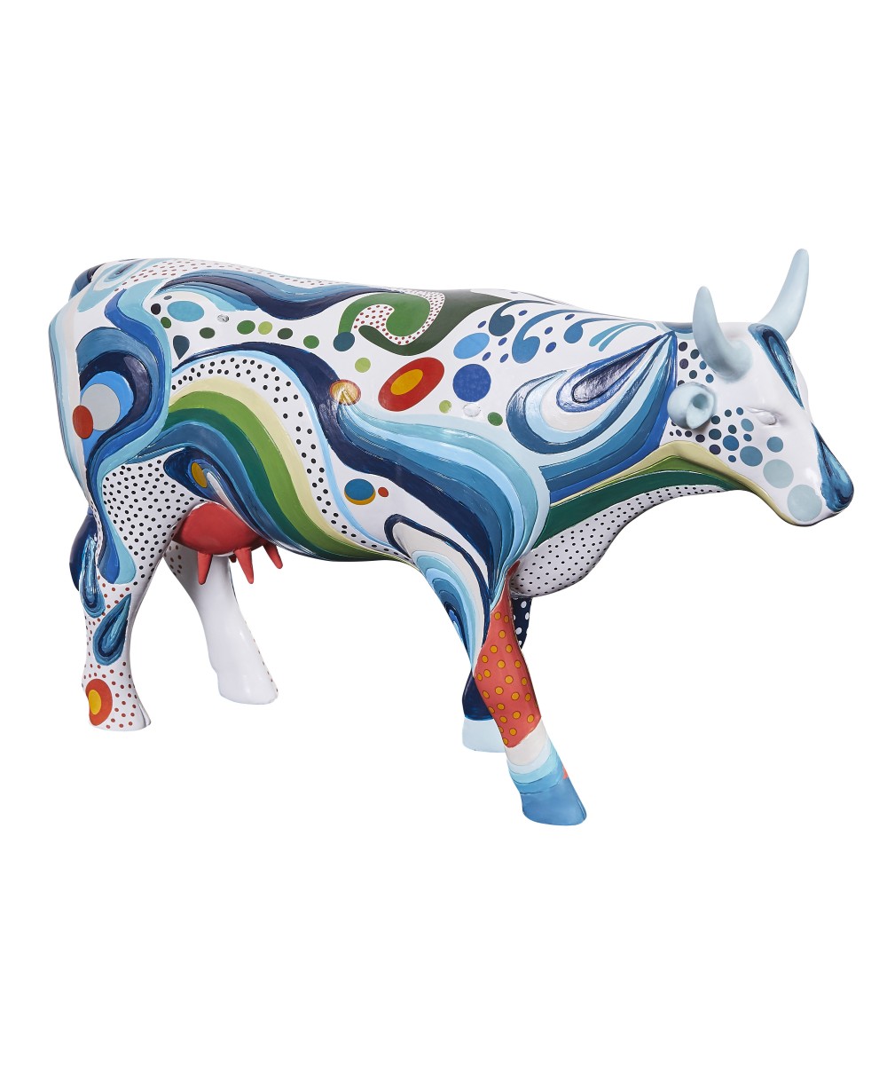 Vache Cow Parade That's 70's modèle large en résine