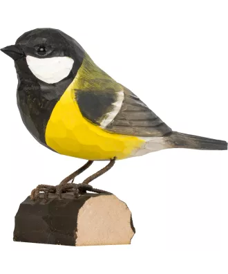 Oiseau mésange charbonnière