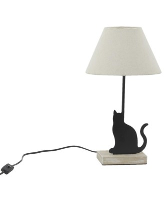 Lampe de table ou de chevet chat
