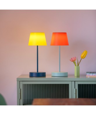 Lampe de table mobile fresh rechargeable par câble USB, lumière LED