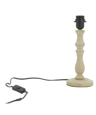 Lampe - Pied de lampe en bois tourné