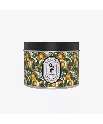 Bougie parfumée Fleur d'Oranger 180ml cire soja swiss made