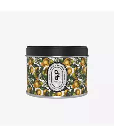 Bougie parfumée Fleur d'Oranger 180ml cire soja swiss made