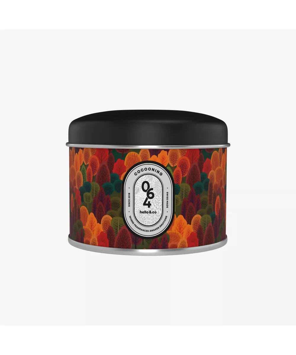 Bougie parfumée Cocooning 180ml cire soja swiss made