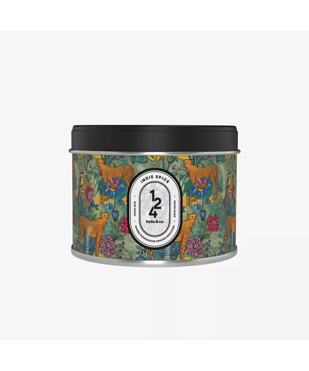 Bougie parfumée Indie Spice 180ml cire soja swiss made