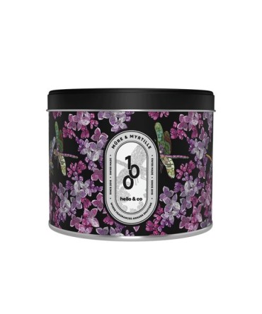 Bougie parfumée mûre & myrtilles 180ml cire soja swiss made