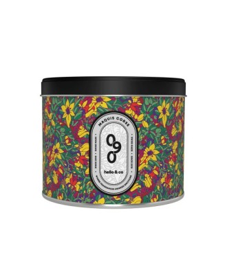 Bougie végétale parfumée 180ml cire soja senteur maquis Corse swiss made