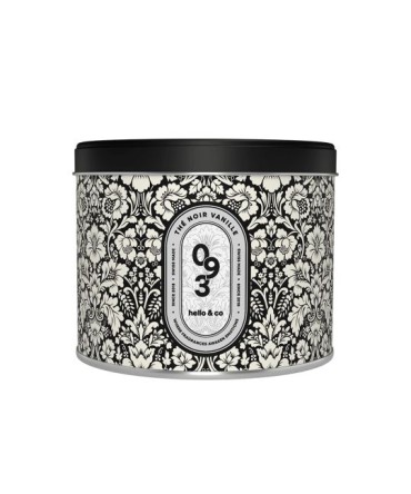 Bougie parfumée thé noir vanille 180ml cire soja swiss made