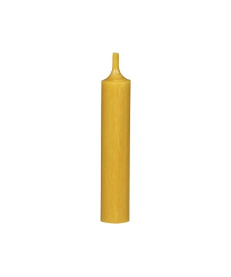 Bougie colorées jaune 11cm