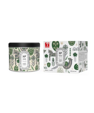 Bougie végétale parfumée 500ml cire soja senteur nordic forestswiss made