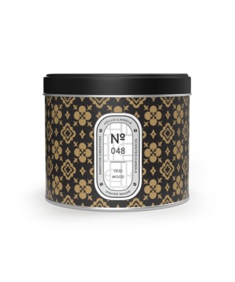 Bougie végétale parfumée cire soja senteur bois de oud swiss made