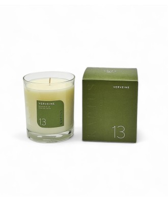 Bougie végétale parfumée cire soja verveine swiss made