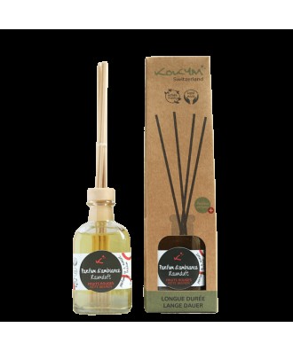 Diffuseur à bâtons en bois, senteur fruits rouges