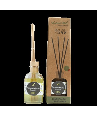 Diffuseur à bâtons en bois, senteur vanille