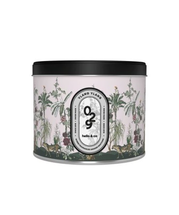 Bougie parfumée Ylang Ylang 500ml cire soja swiss made