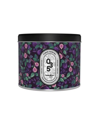 Bougie parfumée figue santal 500ml cire soja swiss made