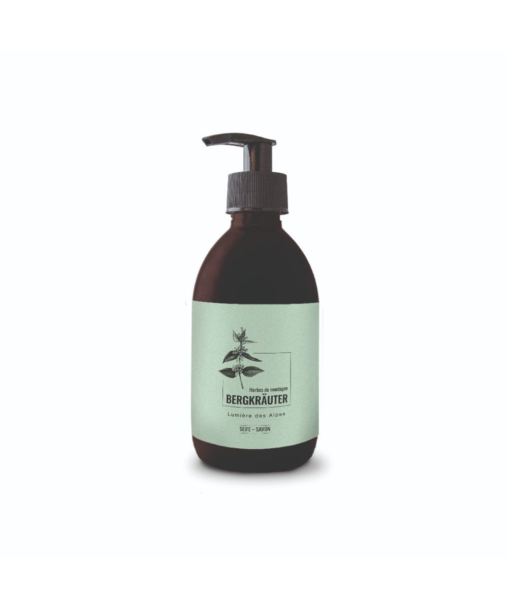 Savon liquide herbes de montagne bio 250ml