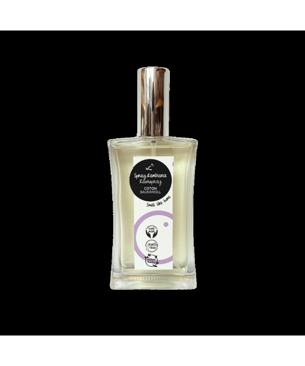 Spray senteur d'ambiance, senteur coton