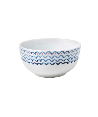 Bol en porcelaine motif poisson