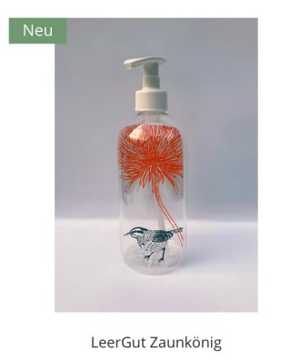 Distributeur de savon ou de liquide vaisselle oiseau