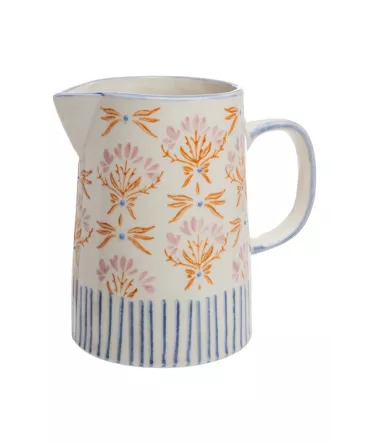 Pichet retro fleurs