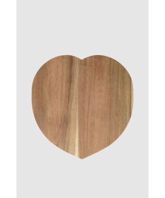 Planche pour aliments en forme de coeur